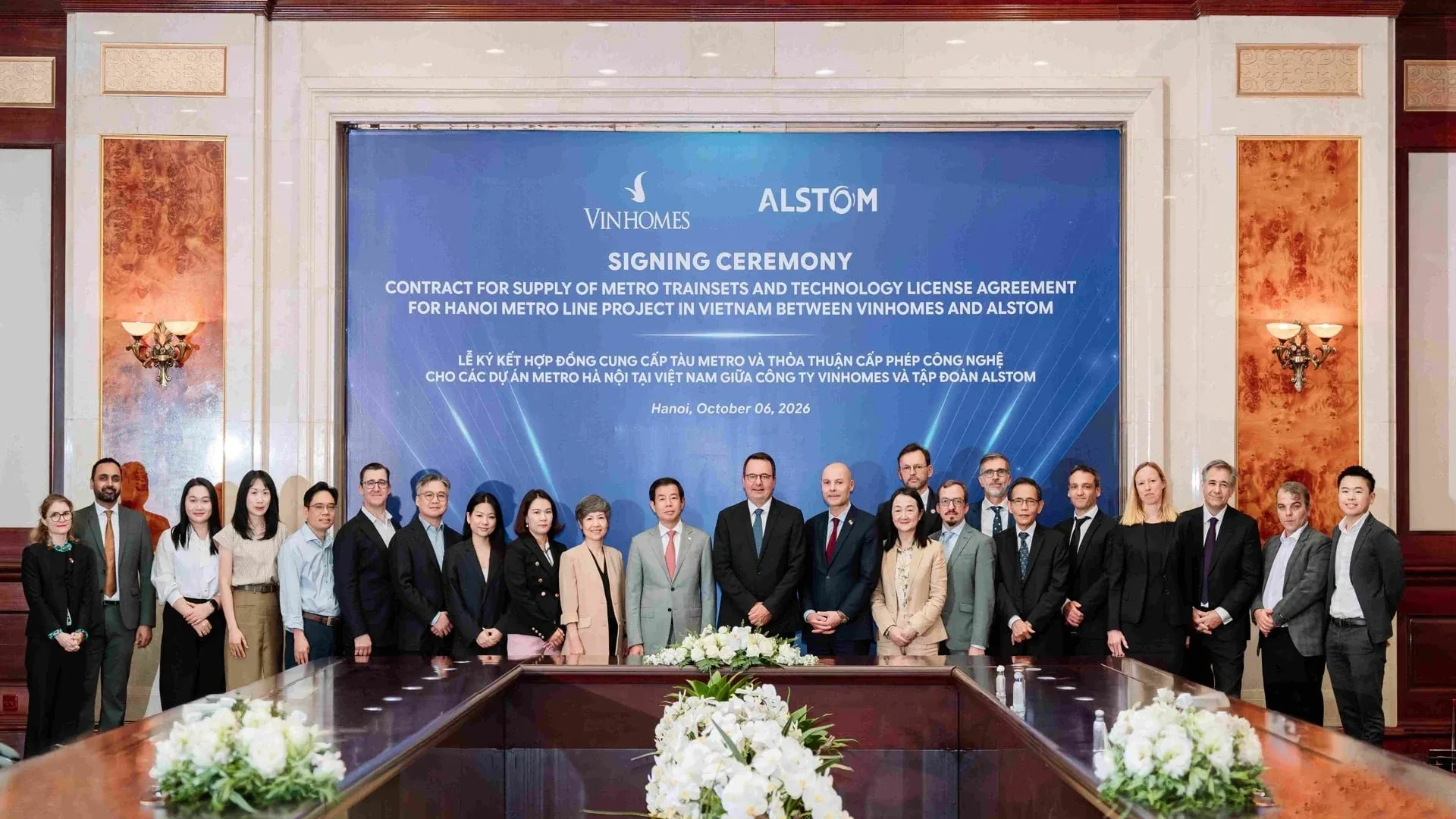 Vingroup – Alstom: cú hích công nghệ cho tàu metro Hà Nội
