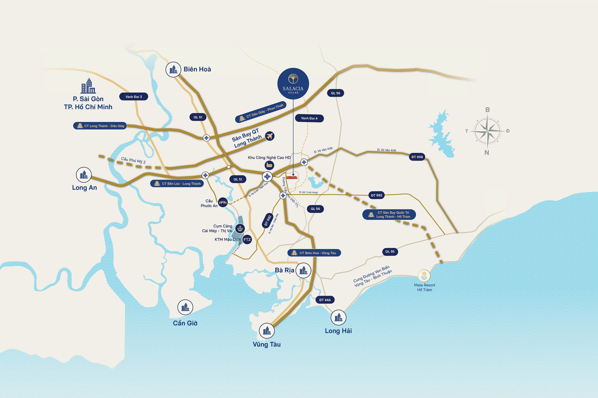 Cao tốc Bến Lức – Long Thành: Hành lang mới cho logistics và du lịch