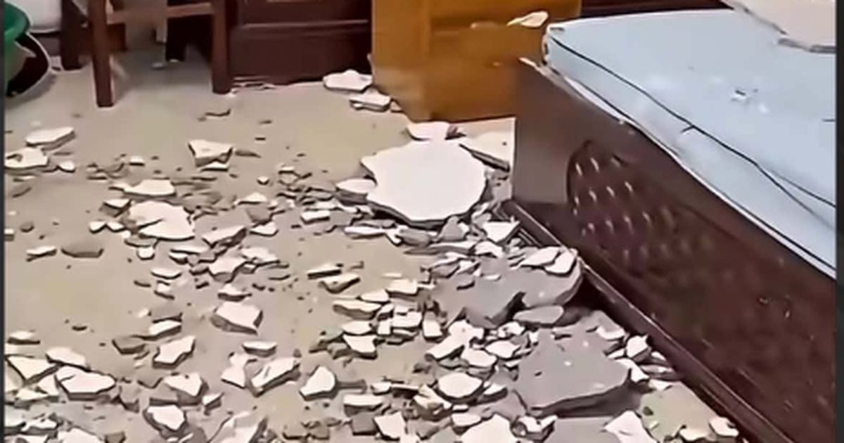 Những dấu hiệu cảnh báo vết nứt trần nhà trước khi xảy ra sự cố nguy hiểm