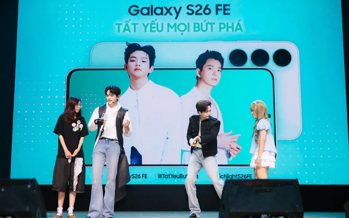 Galaxy S26 FE và cuộc cách mạng chụp ảnh đêm nhạc