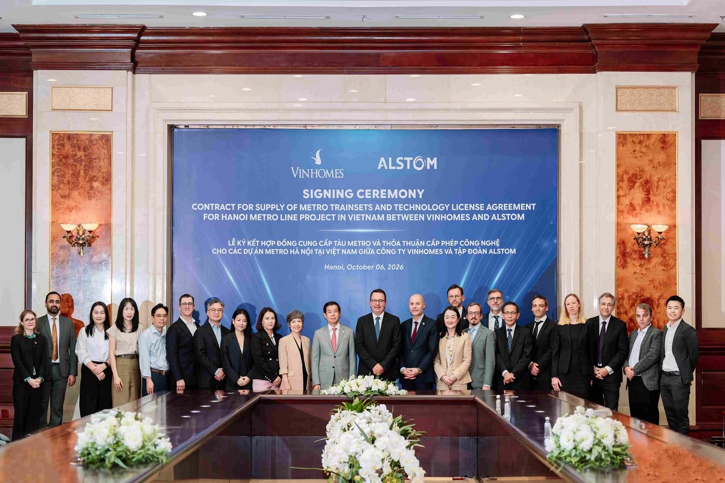 Vingroup – Alstom: bước ngoặt công nghiệp cho tàu metro Hà Nội