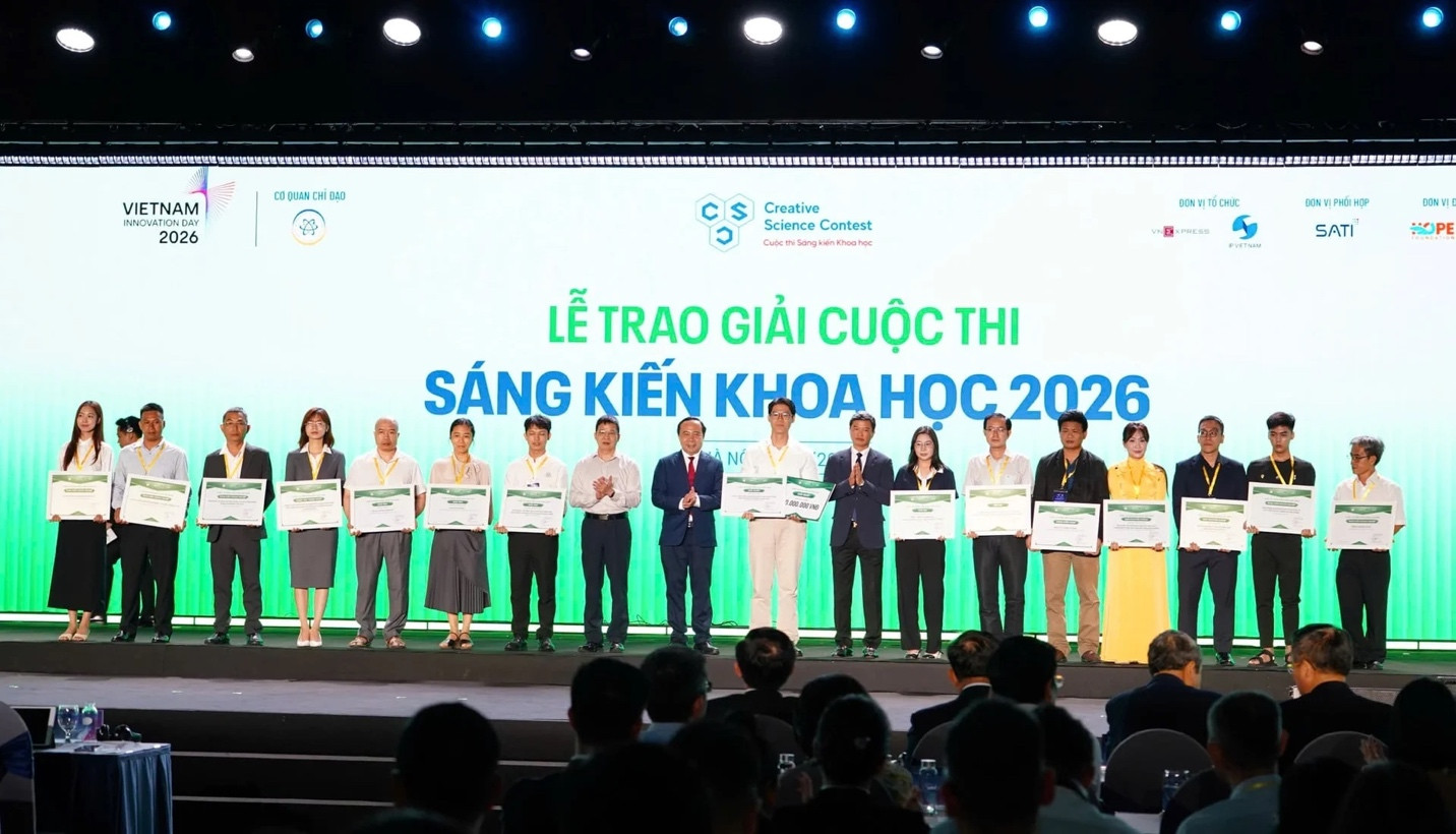 15 sáng kiến khoa học được vinh danh: từ phòng thí nghiệm ra cộng đồng