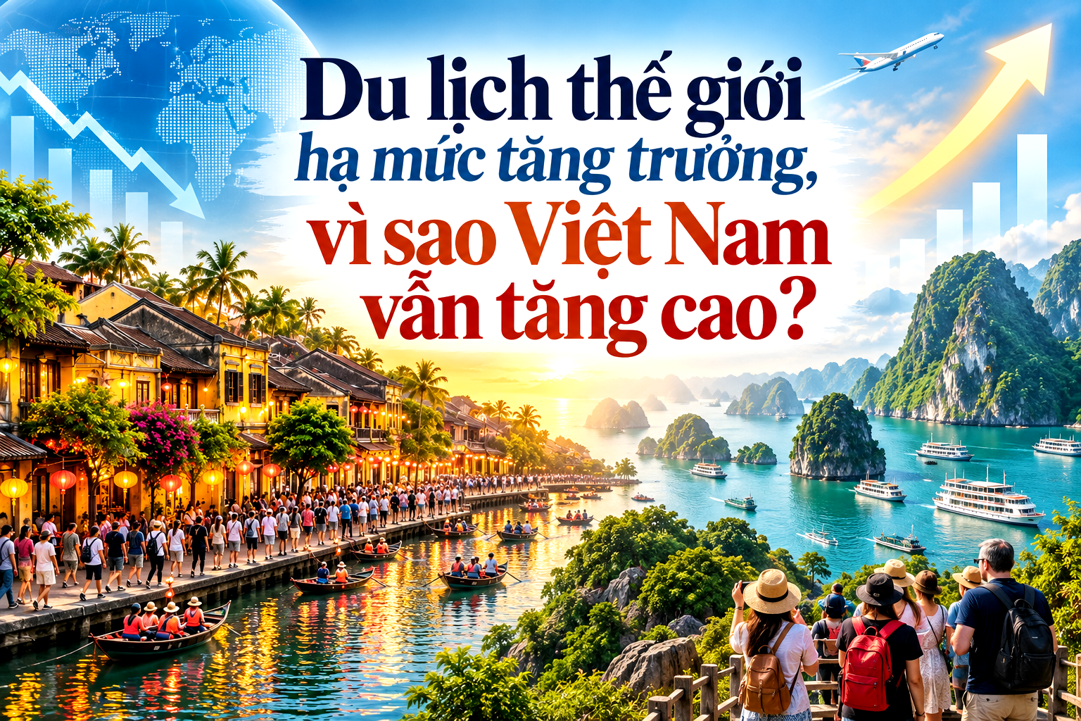 Du lịch Việt Nam tăng trưởng vượt trội giữa đà chậm lại toàn cầu