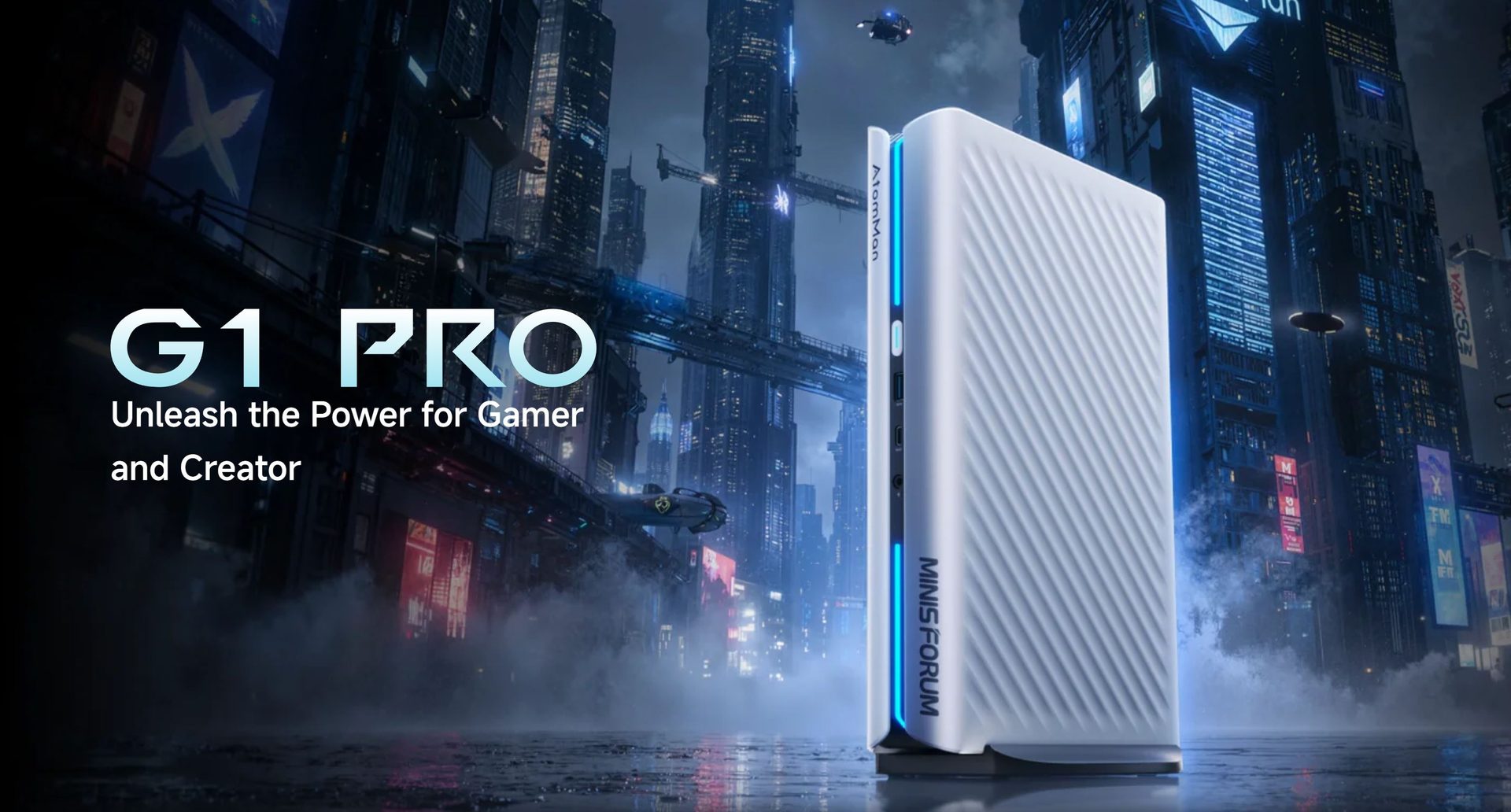 Minisforum AtomMan G1 Pro chuyển sang AMD: bước ngoặt cho mini PC gaming
