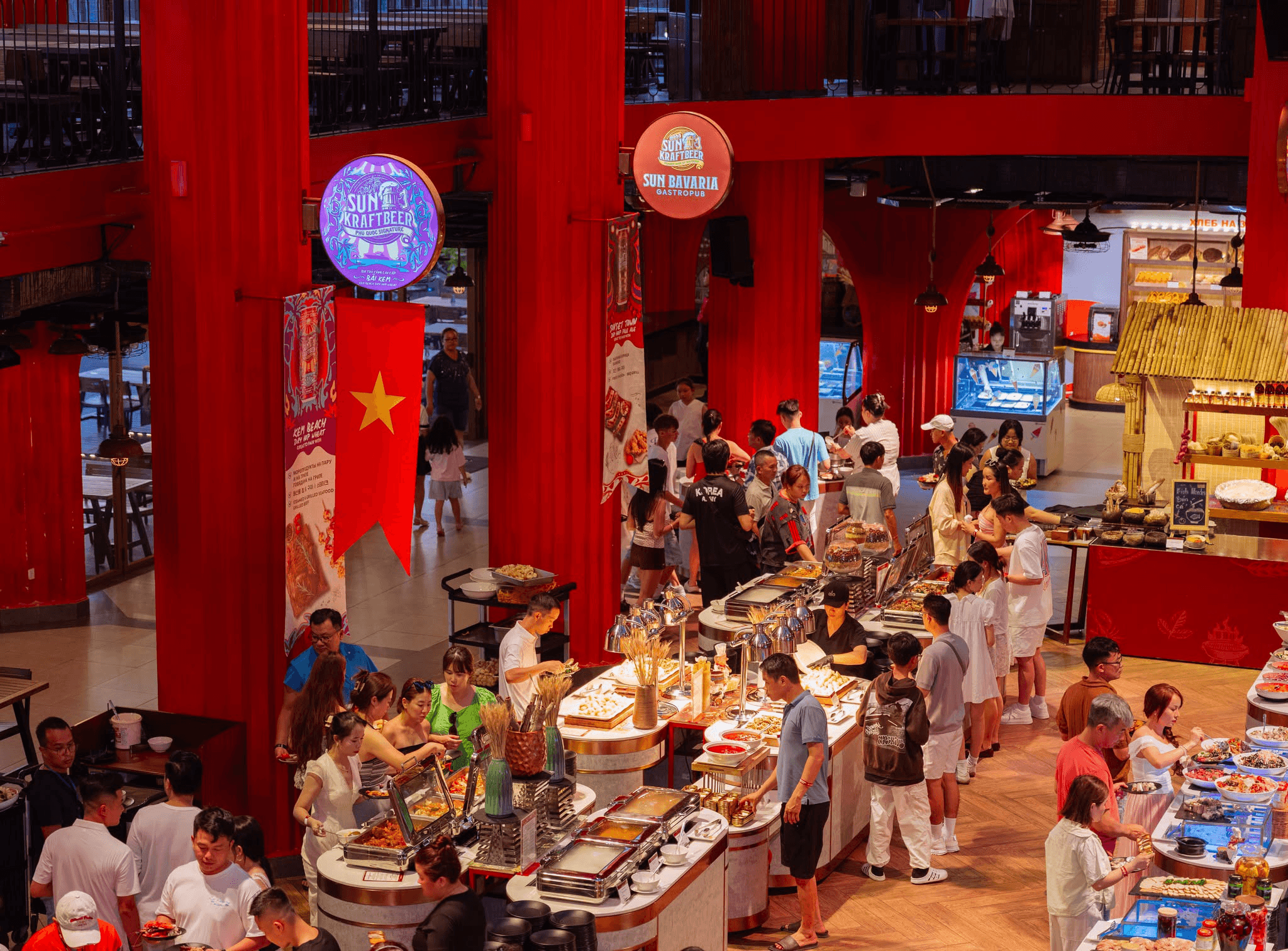 Sun Bavaria GastroPub Phú Quốc: nơi tiệc bia, buffet và pháo hoa gặp nhau