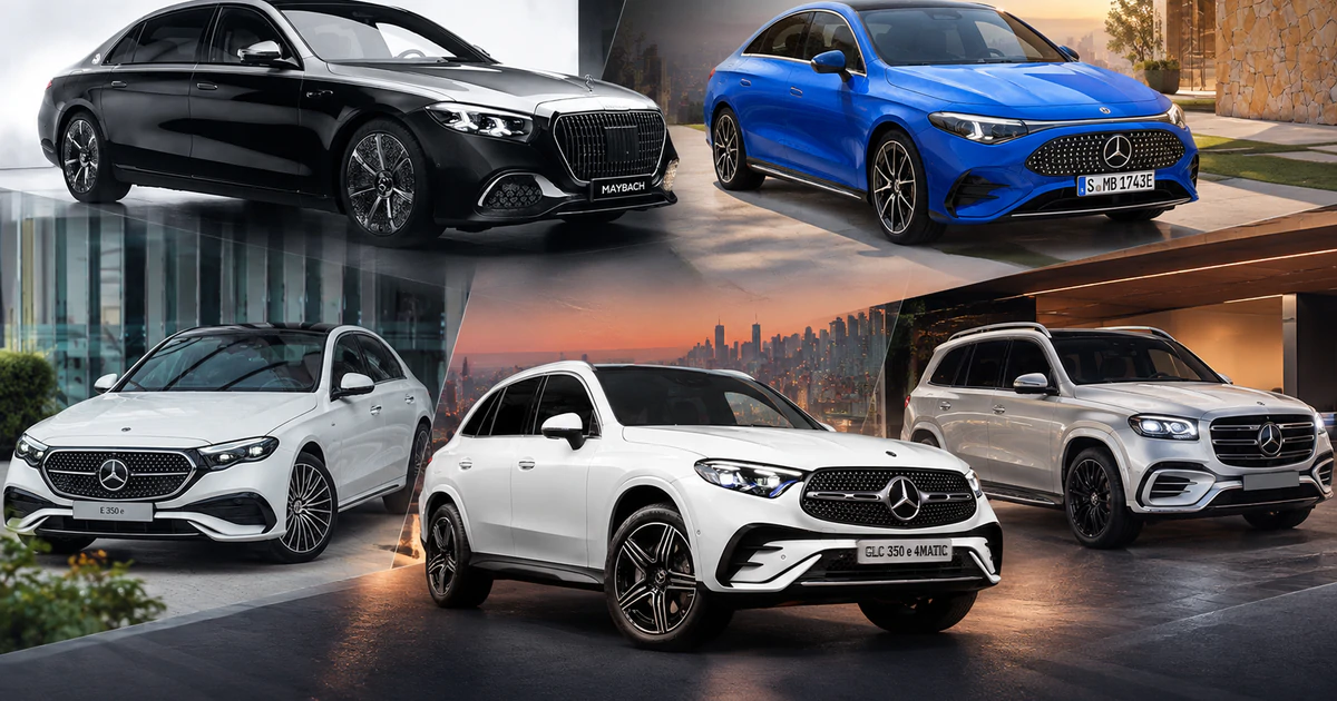 Mercedes-Benz tung dàn xe sang điện hóa để giữ vị thế