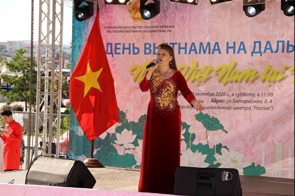 Ngày hội văn hóa Việt tại Vladivostok: Áo dài, âm nhạc và ẩm thực chinh phục Viễn Đông
