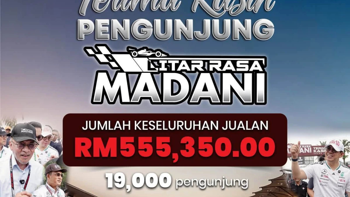 Bagaimana 40 Penjual Makanan Jalanan Raih RM555,000 Dalam 3 Hari F1