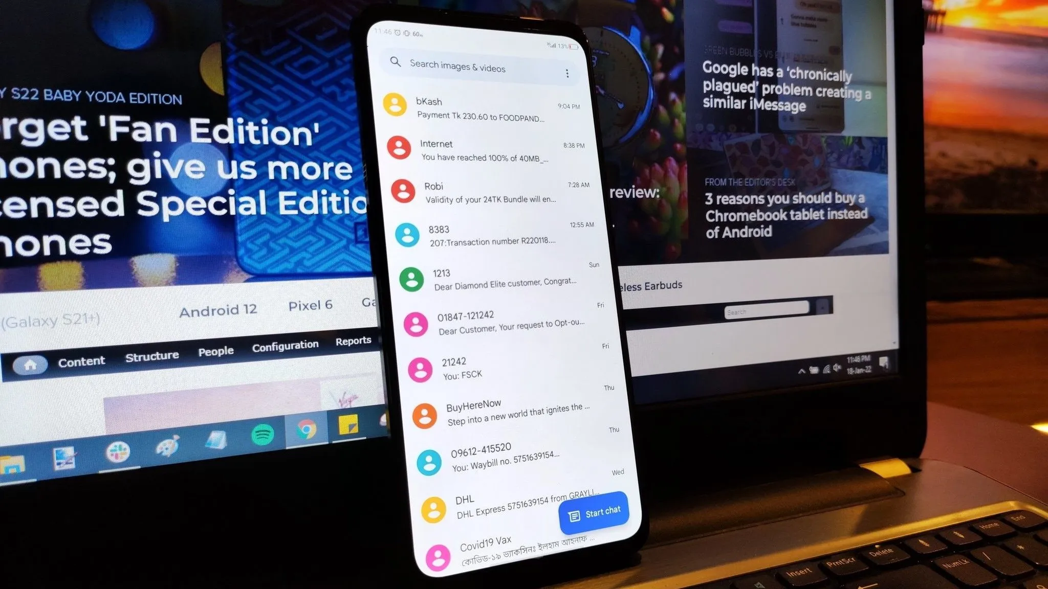 Google Messages lỗi RCS: Cách sửa nhanh lỗi không gửi được ảnh