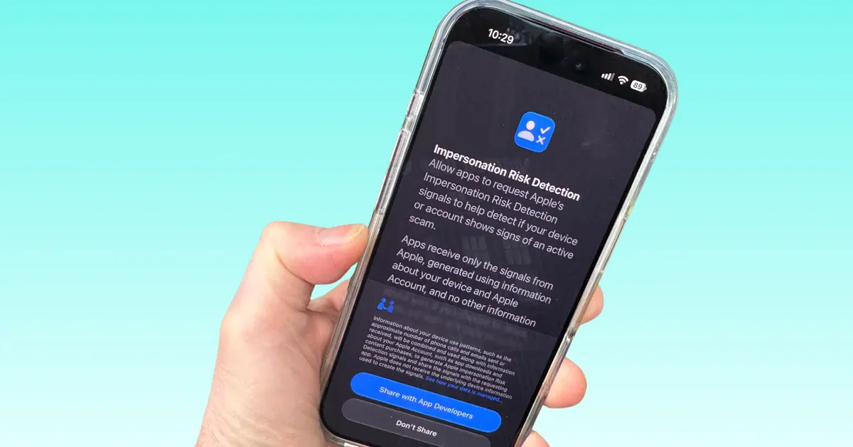 iOS 27 phát hiện lừa đảo trước khi bạn kịp bấm xác nhận