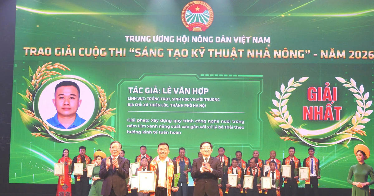 42 nhà khoa học nông dân được vinh danh: sức mạnh sáng tạo từ đồng ruộng