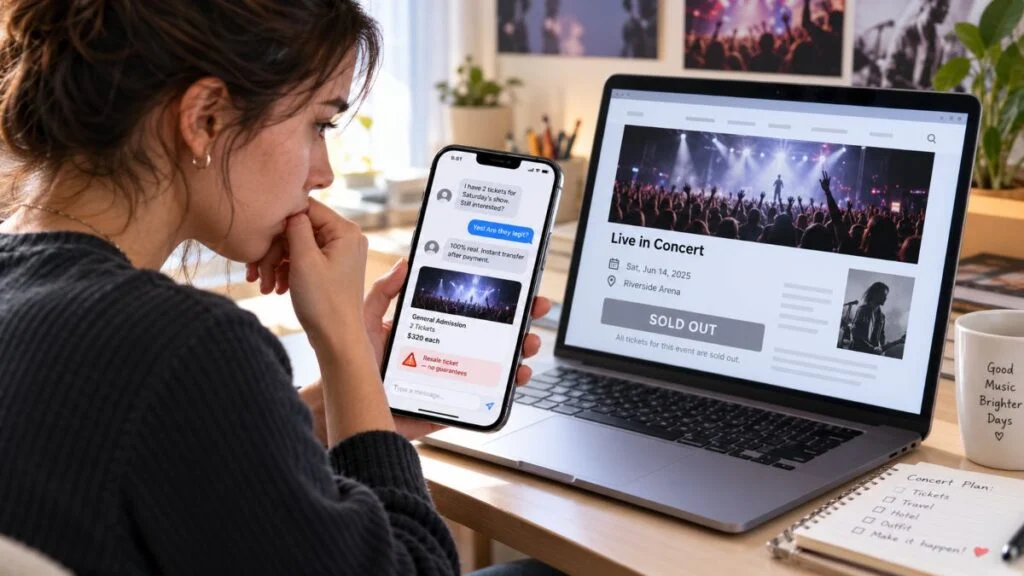 Beli Tiket Konsert Dari Reseller? 5 Semakan Wajib Elak Scam