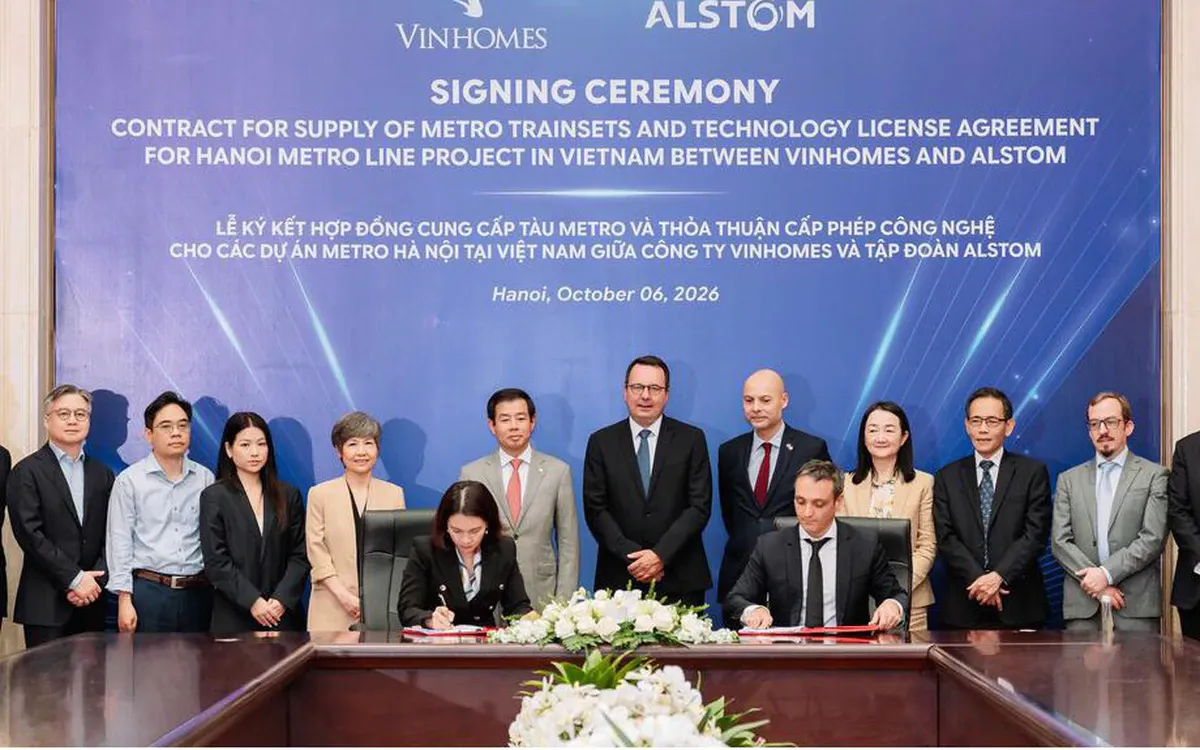 Vingroup bắt tay Alstom: cú hích cho đường sắt tự động