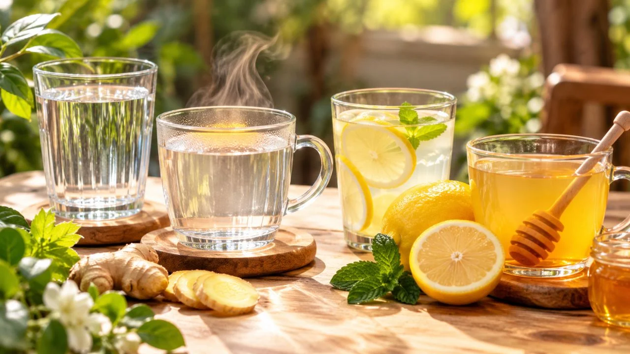 Uống nước chanh buổi sáng khi đói: nên hay không?