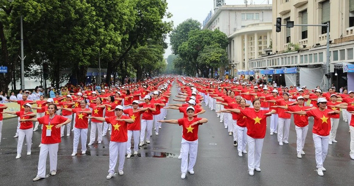 Phong trào thể thao toàn quốc: Mỗi người dân chọn một môn để khỏe và hạnh phúc hơn