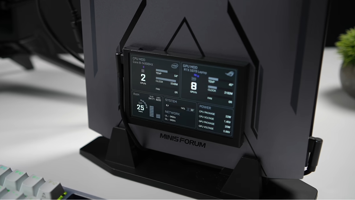 Minisforum AtomMan G7 Pro: mini PC gaming mỏng như console