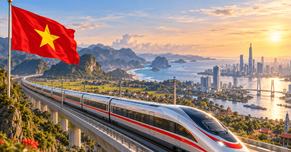 Phiến dầm đầu tiên của dự án VinSpeed Hà Nội - Quảng Ninh: Cú hích thật sự cho đường sắt tốc độ cao?