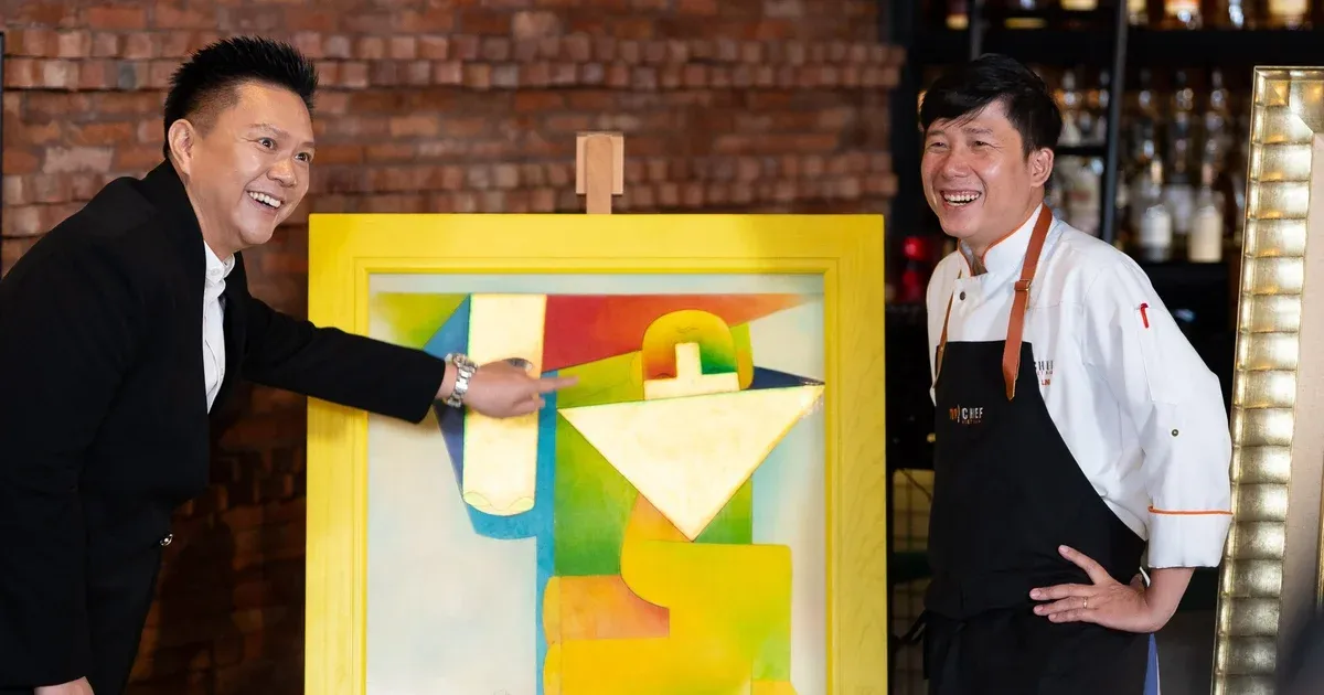 Chef Khắc Linh biến kiệt tác hội họa thành bữa tiệc ẩm thực