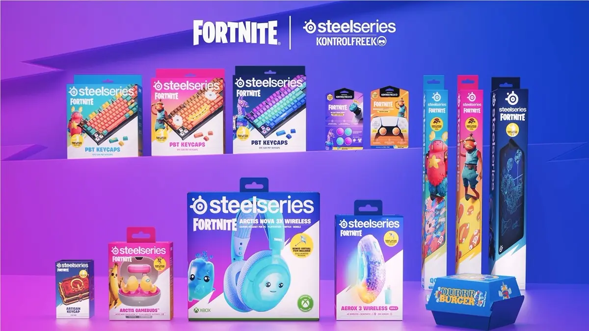 SteelSeries và KontrolFreek bắt tay ra mắt bộ sưu tập phụ kiện Fortnite