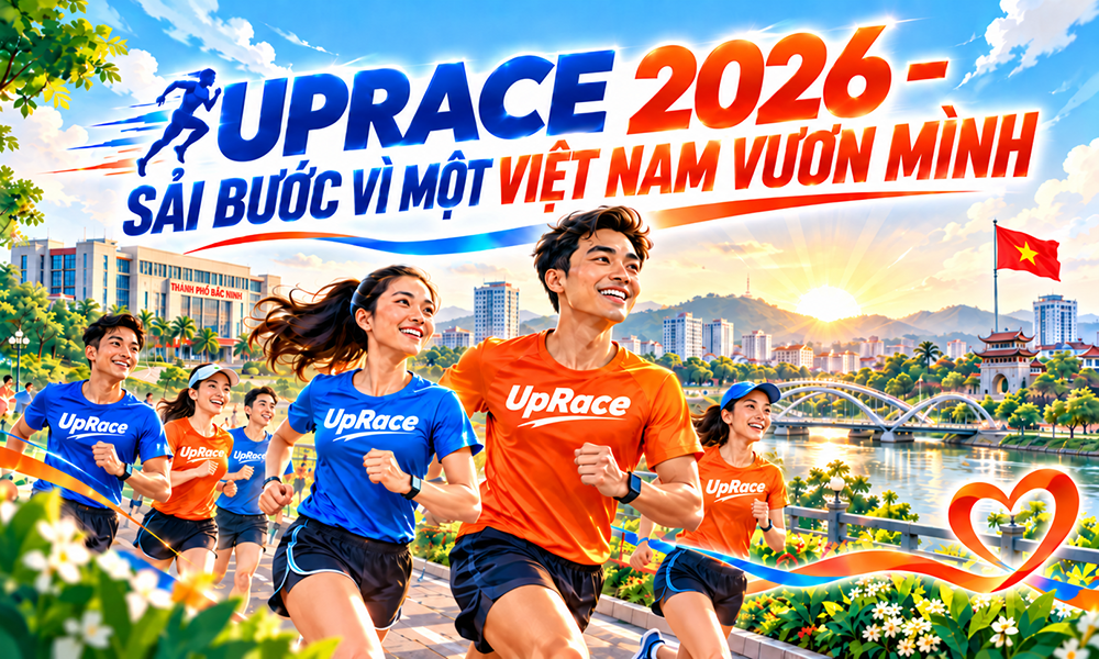 UpRace: Những bước chạy trực tuyến vì một Việt Nam vươn mình