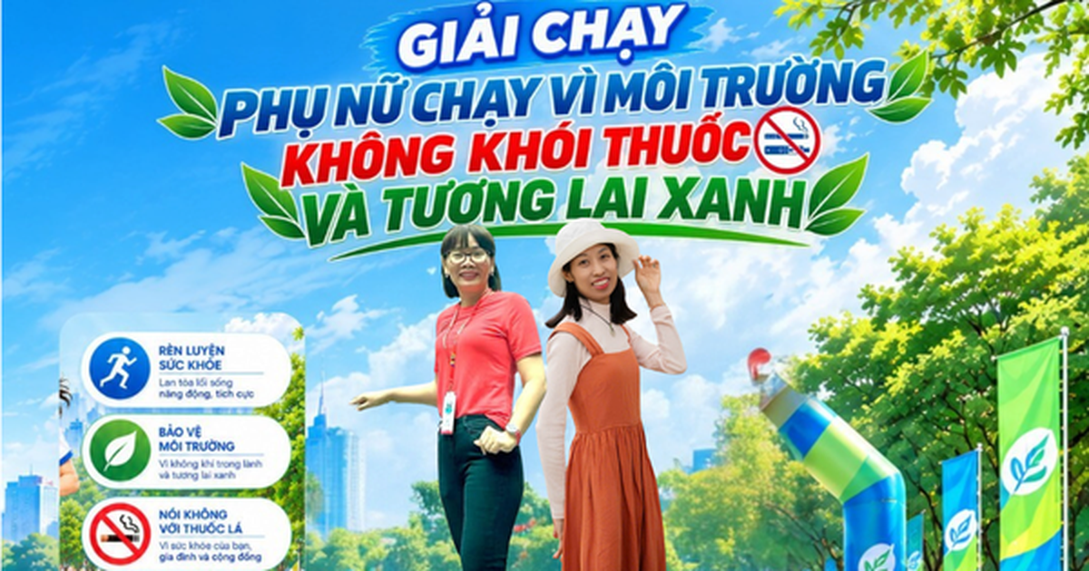 Phụ nữ chạy bộ vì môi trường không khói thuốc: Phong trào sức khỏe cộng đồng tại Hà Nội