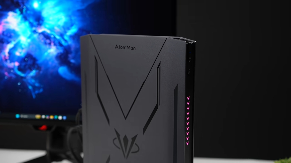 Minisforum AtomMan G7 Pro: mini PC gaming mỏng như console