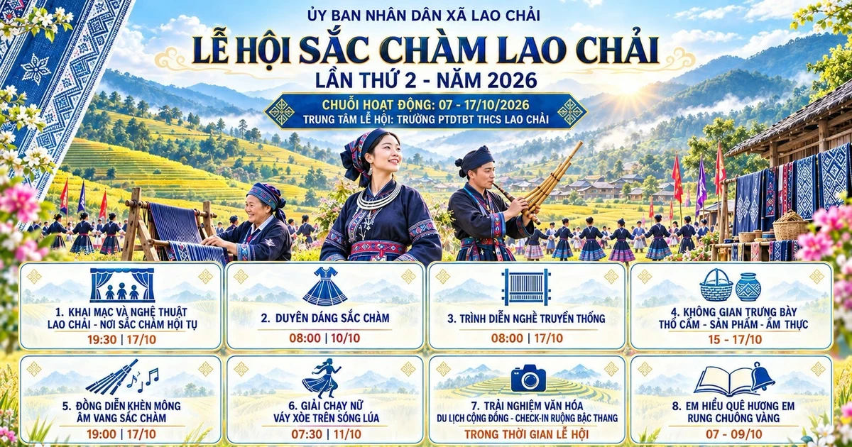 Lễ hội Sắc chàm Lao Chải: mùa vàng và bản sắc Mông nguyên bản