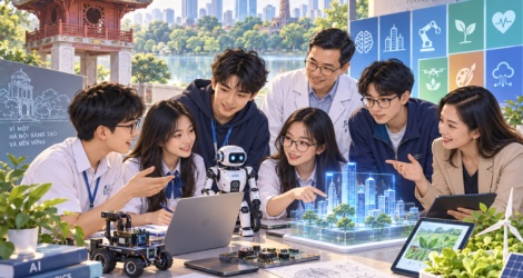 Cuộc thi sáng tạo khoa học: bệ phóng mới cho học sinh, sinh viên
