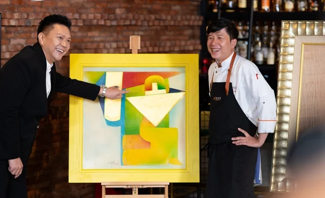 Chef Khắc Linh biến kiệt tác hội họa thành bữa tiệc ẩm thực
