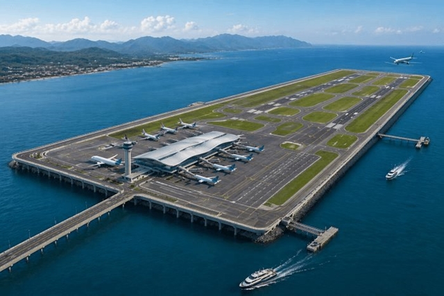 Sân bay biển Vân Phong: bước ngoặt hạ tầng hàng không mới