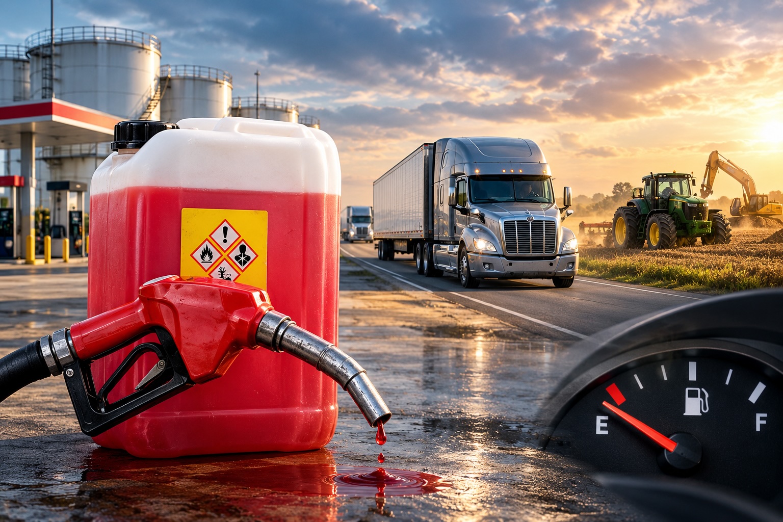Giá dầu diesel tăng vọt và cú sốc đối với vận tải Mỹ