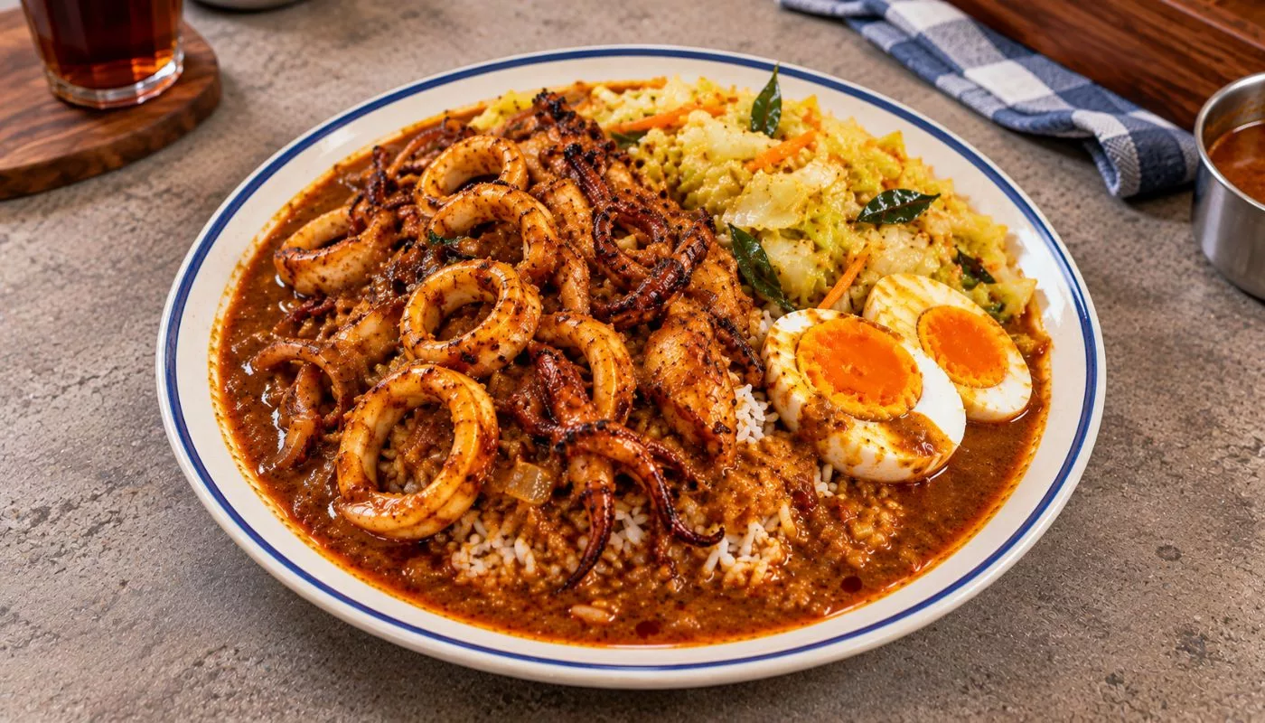 Panduan Lengkap Restoran Nasi Kandar Terbaik: Lauk Pelbagai, Kuah Campur & Port 24 Jam