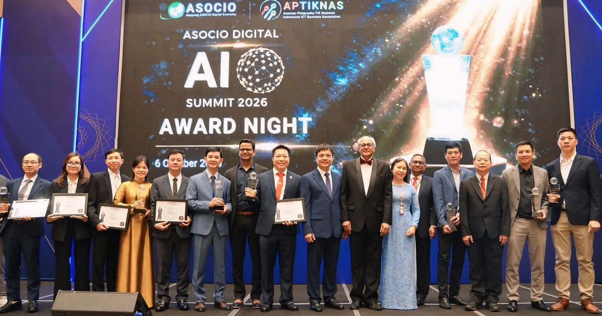 Việt Nam giành 10 giải thưởng ASOCIO: AI đang thay đổi doanh nghiệp thế nào?