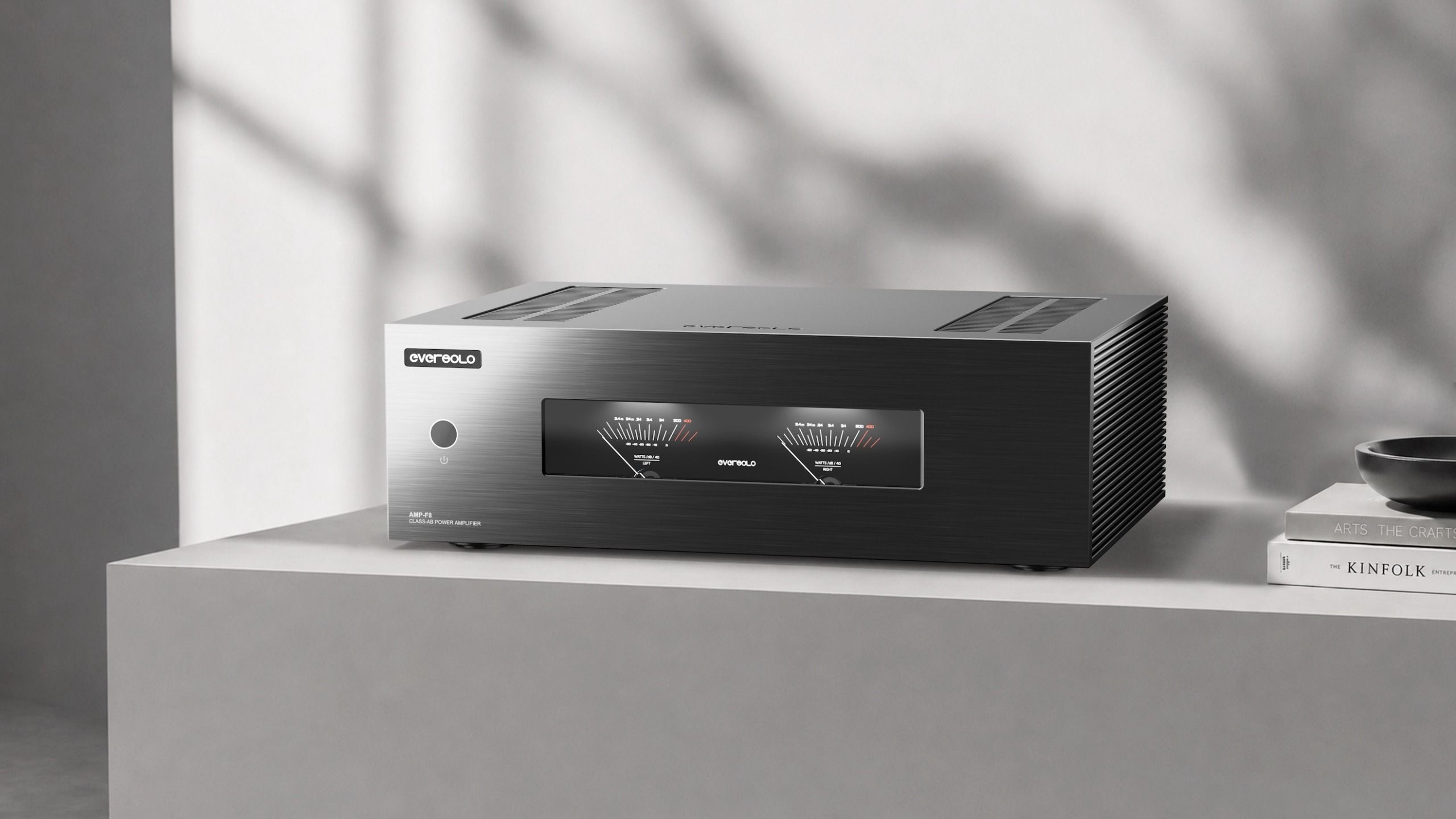 Eversolo AMP-F8: Ampli công suất Class AB 500W cho hệ thống Hi-Fi cao cấp
