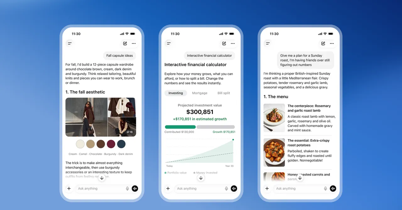 ChatGPT Intelligent UI: giao diện tương tác AI cho phân tích dữ liệu hiệu quả hơn