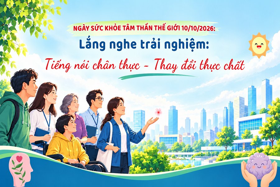Ngày Sức khỏe Tâm thần Thế giới: Khi tiếng nói bệnh nhân trở thành trung tâm thay đổi