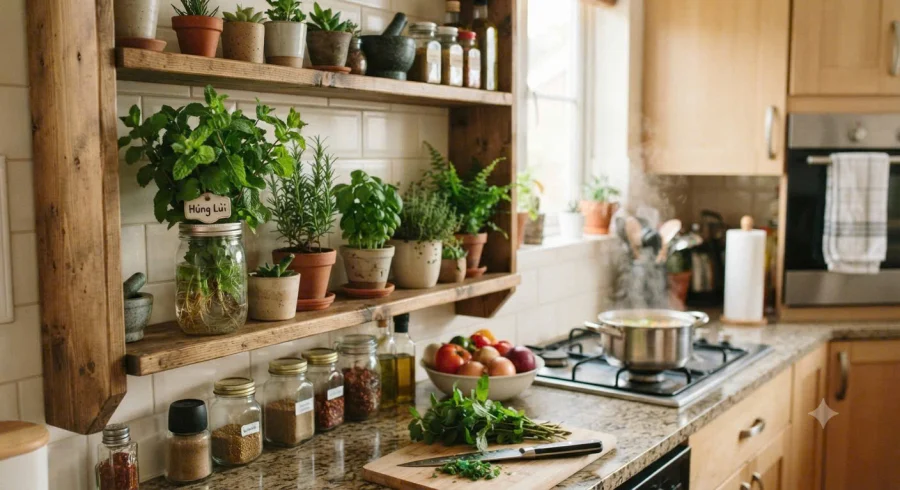 Cách trồng và chăm sóc húng chanh, húng lủi trong nhà bếp