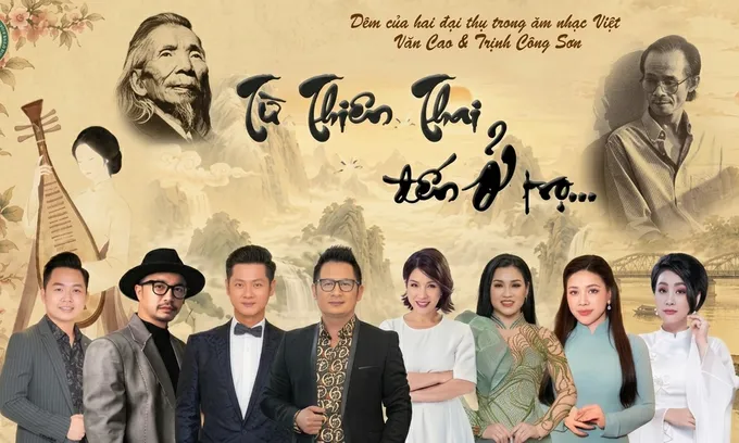 Đêm nhạc kỷ niệm Văn Cao - Trịnh Công Sơn bên Hồ Gươm