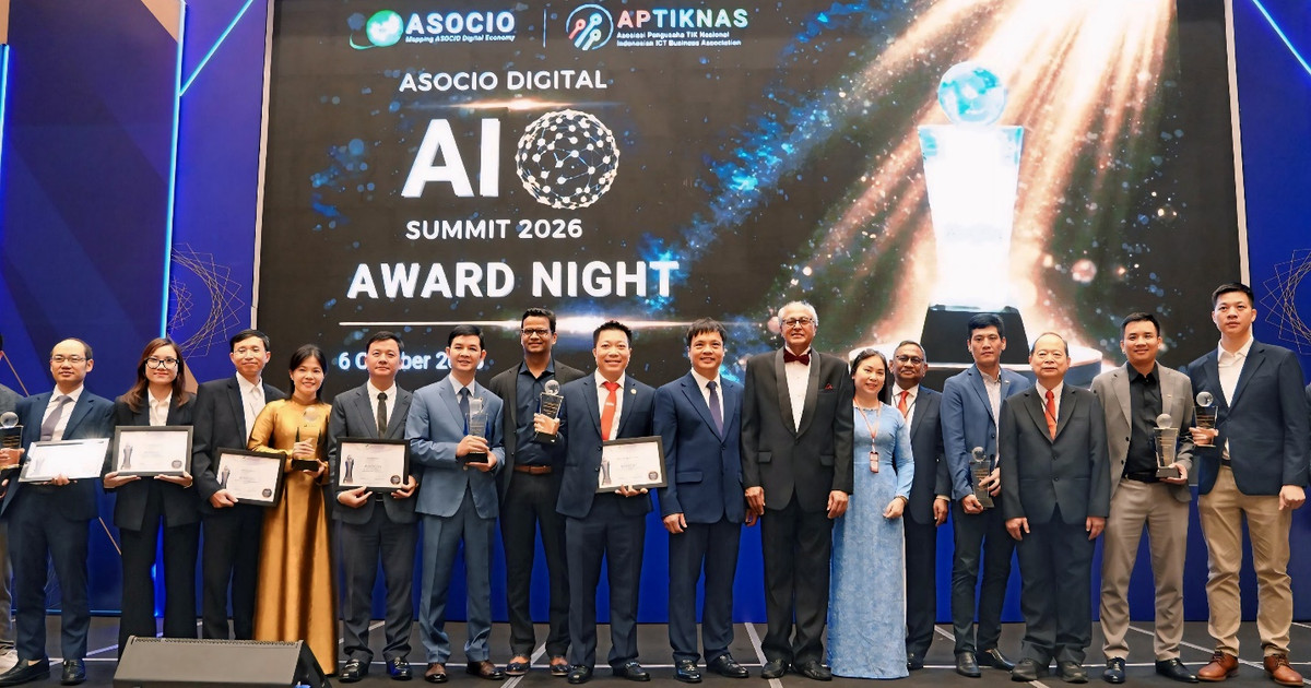 10 giải thưởng ASOCIO: AI Việt Nam từ phòng lab ra đời sống