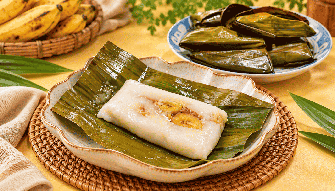 Dadih Susu & Kuih Nagasari: Dua Pencuci Mulut Tradisional Mudah