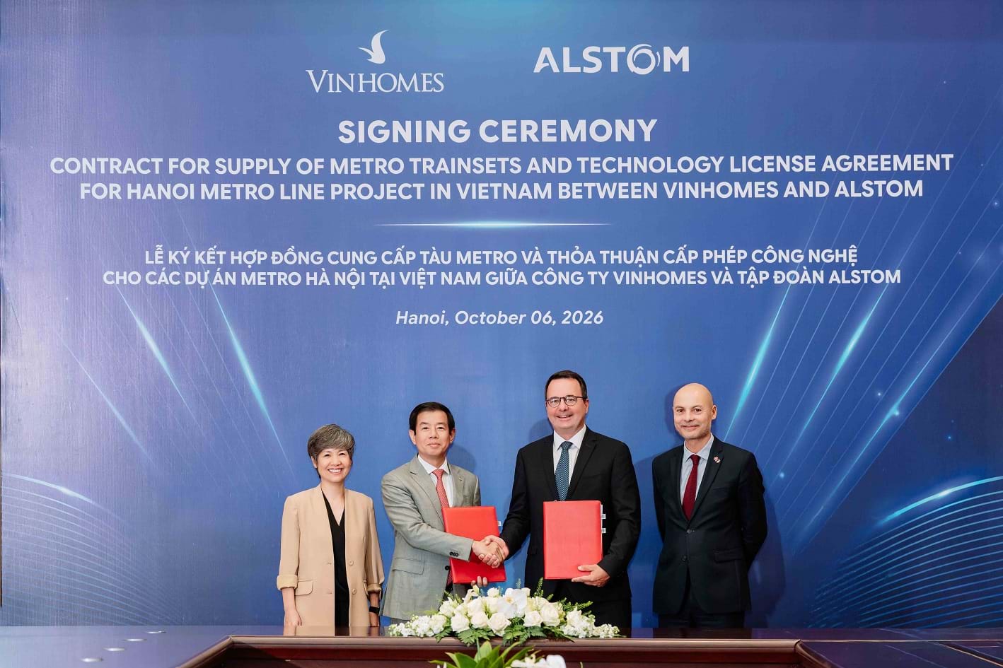 Vingroup – Alstom và bước ngoặt công nghệ tàu metro Hà Nội