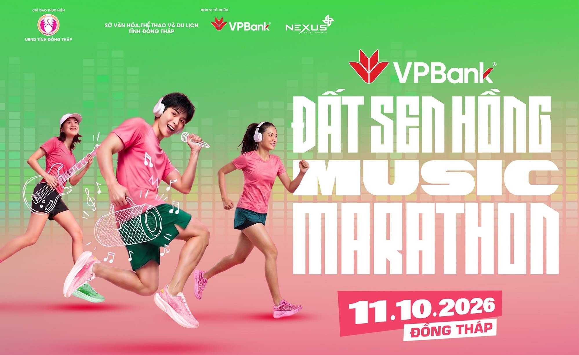 VPBank Đất Sen Hồng Music Marathon phá kỷ lục với 15.500 runner
