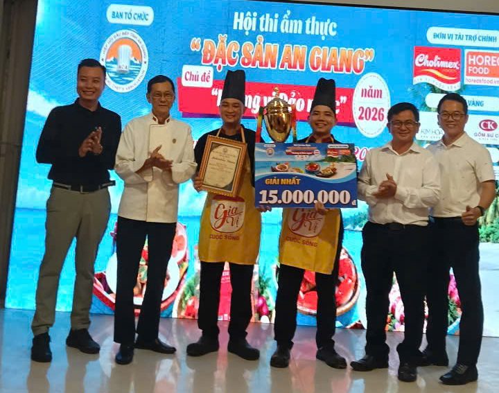 Hội thi ẩm thực An Giang tại Phú Quốc: cúp danh giá và câu chuyện đầu bếp