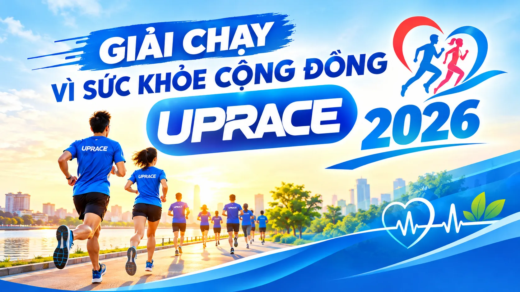 UpRace: phong trào chạy bộ cộng đồng vì sức khỏe và từ thiện