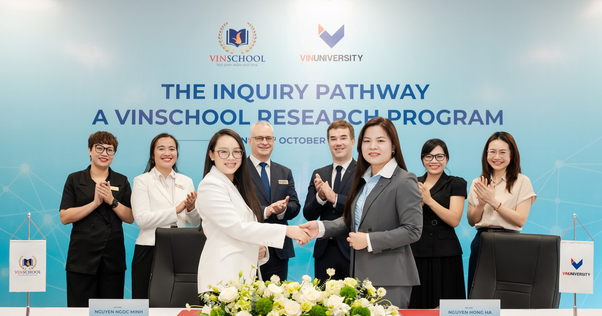Vinschool – VinUni: Đưa năng lực nghiên cứu vào THPT