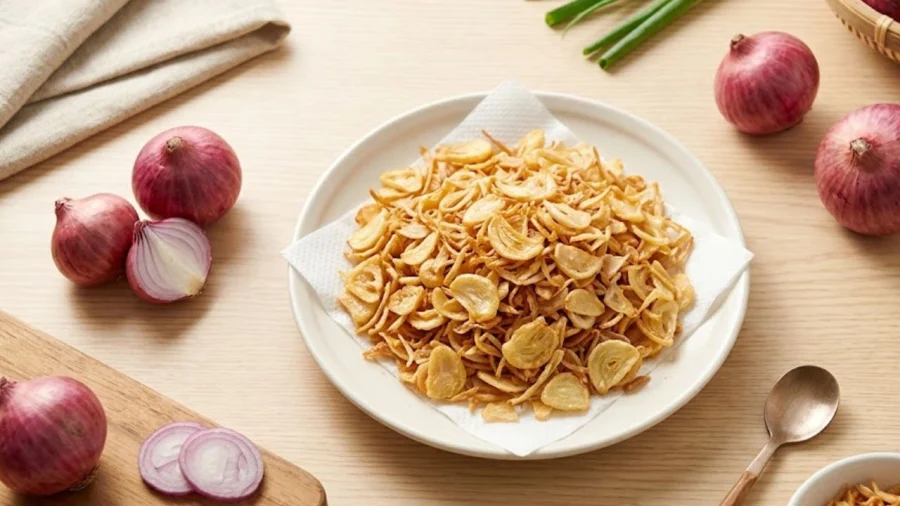 Hành phi và tóp mỡ ba chỉ: bí quyết chiên giòn lâu không ỉu, không hôi dầu
