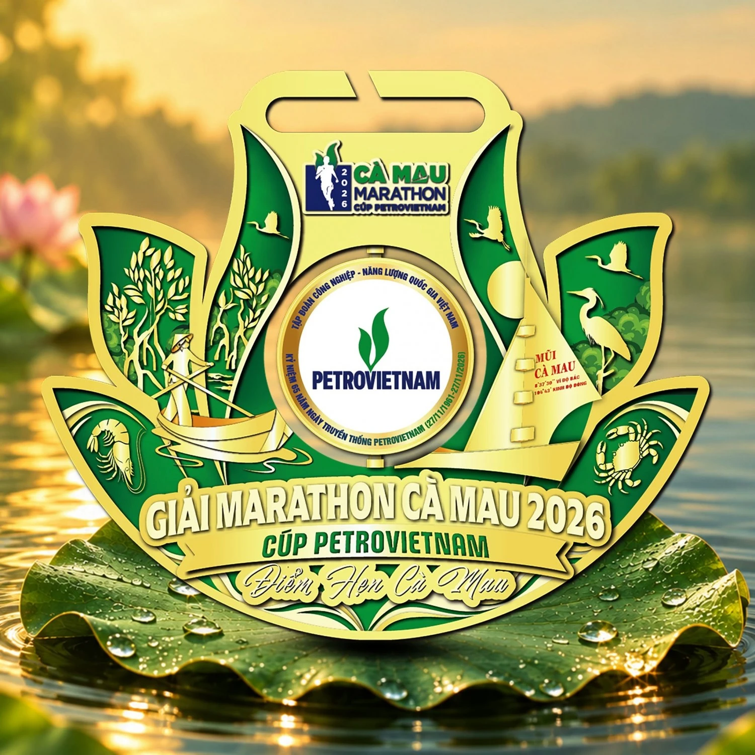 Cà Mau Marathon – Cúp PETROVIETNAM: 5 cự ly, 1 hành trình cực Nam