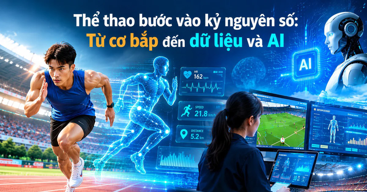 Từ GPS đến AI: Dữ liệu đang viết lại cách vận hành thể thao