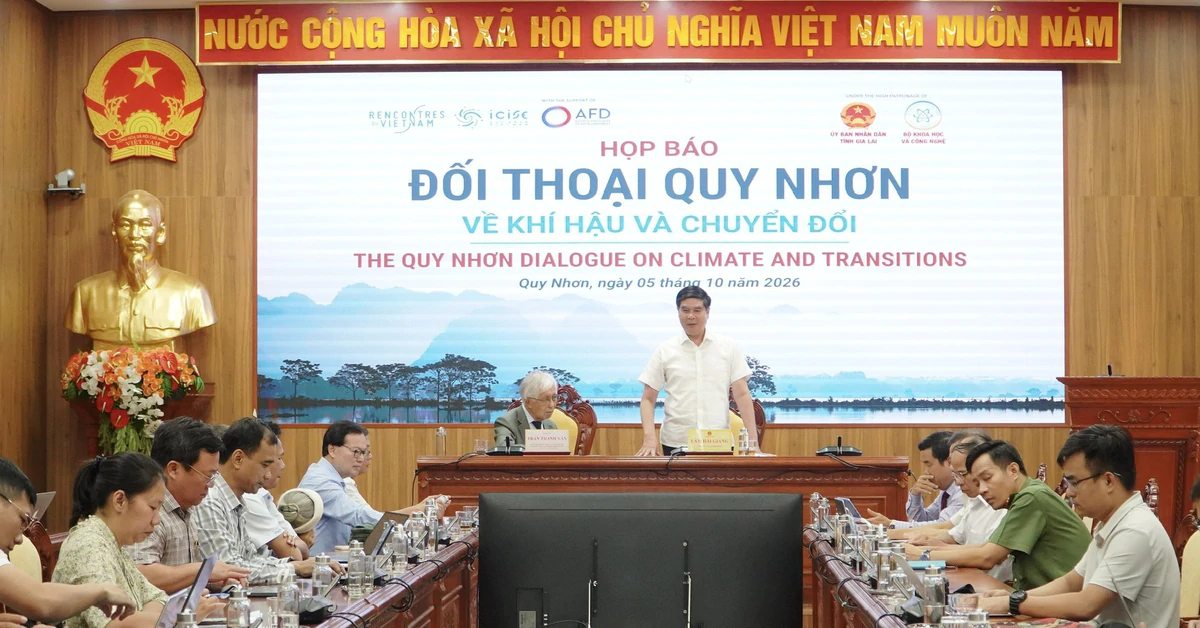 Đối thoại khí hậu Quy Nhơn: Khi khoa học bước vào phòng họp chính sách