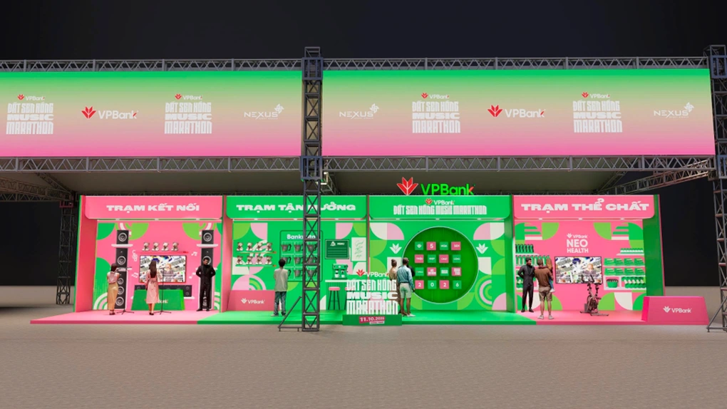 VPBank Đất Sen Hồng Music Marathon: Khi âm nhạc bản địa hòa cùng nhịp chạy tại Đồng Tháp